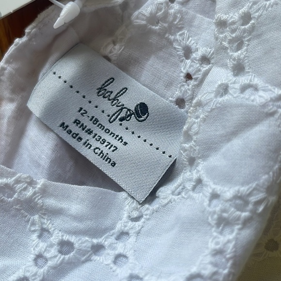 Tipton & Hurst Baby Girl White and Yellow Spring/Summer Dress Size 12/18… - Picture 4 of 5